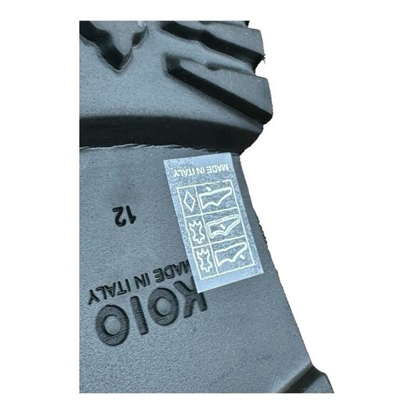 Koio Arezzo Penny Loafers Size 12 Black White Leather AZDIM120 - Picture 5 of 6